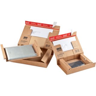 ColomPac Paket Versandkarton "POST" Größe: SL braun (Preis pro Stück)