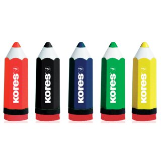 Kores Spitzdose KOLORITO Stiftform farbig sortiert
