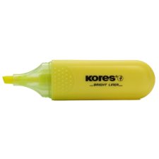 Kores Textmarker "BRIGHT LINER" Farbe: gelb