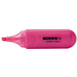 Kores Textmarker "BRIGHT LINER" Farbe: pink