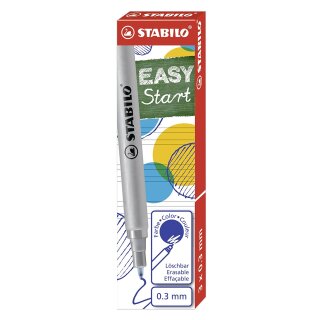 STABILO Patrone für Tintenroller EASYoriginal blau 0,3 mm (3 Patronen)