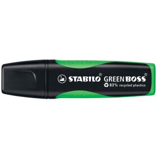 STABILO Textmarker GREEN BOSS grün