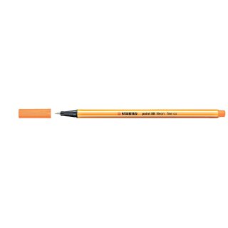 STABILO Fineliner point 88 Strichstärke: 0,4 mm neonorange