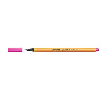 STABILO Fineliner point 88 Strichstärke: 0,4 mm neonpink