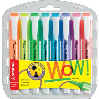 STABILO Textmarker swing cool 8er PET Etui