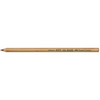 FABER-CASTELL Künstlerstift PITT OIL BASE rötel (Preis pro Stück)