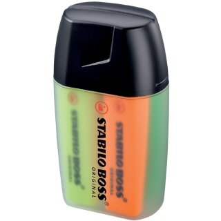 STABILO Textmarker BOSS ORIGINAL 4er BIG BOSS Box