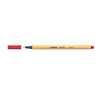 STABILO Fineliner point 88 Strichstärke: 0,4 mm rot
