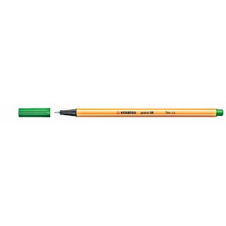 STABILO Fineliner point 88 Strichstärke: 0,4 mm grün