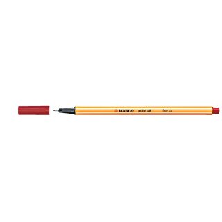 STABILO Fineliner point 88 Strichstärke: 0,4 mm dunkelrot