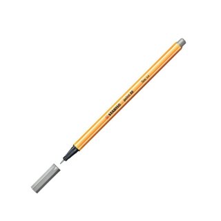 STABILO Fineliner point 88 Strichstärke: 0,4 mm hellgrau