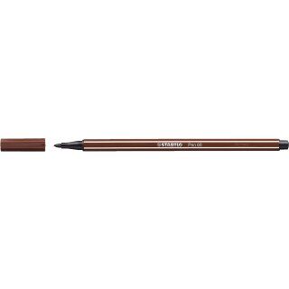 STABILO Fasermaler Pen 68 Strichstärke: 1,0 mm braun
