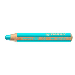 STABILO Multitalentstift woody 3 in 1 rund cyanblau