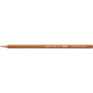 FABER-CASTELL Bleistift 1117 sechseckig Härtegrad: HB