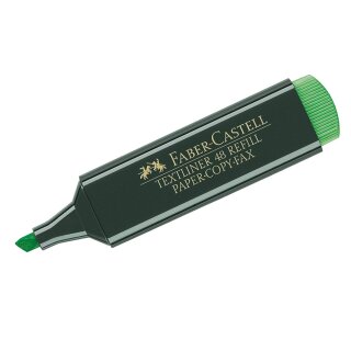 FABER-CASTELL Textmarker TEXTLINER 48 REFILL grün