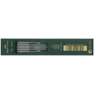 FABER-CASTELL TK-Minen 9071 tiefschwarz Härtegrad: HB 10 Minen