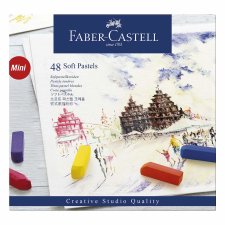 FABER-CASTELL Softpastellkreiden CREATIVE STUDIO 48er Etui