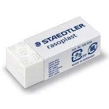STAEDTLER Kunststoff Radierer rasoplast B30 weiß