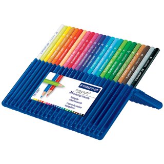 STAEDTLER Dreikant Buntstift ergosoft 24er Etui