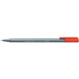 STAEDTLER Fineliner triplus rot Strichstärke: 0,3 mm