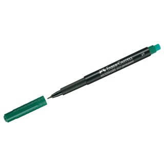 FABER-CASTELL Permanent Marker MULTIMARK S grün