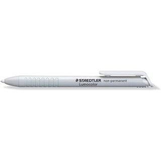 STAEDTLER Lumocolor non permanent omnichrom 768N weiß Druckstift