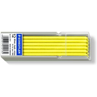 STAEDTLER Lumocolor Mine non permanent omnichrom gelb 12 Stück