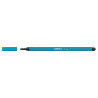STABILO Fasermaler Pen 68 Strichstärke: 1,0 mm hellblau