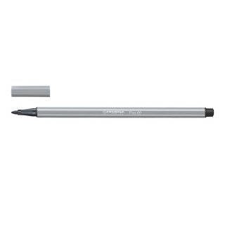 STABILO Fasermaler Pen 68 Strichstärke: 1,0 mm mittelgrau