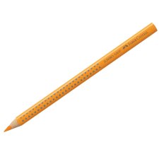 FABER-CASTELL Dreikant Buntstift Jumbo GRIP chromgelb dunkel