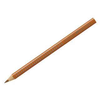 FABER-CASTELL Dreikant Buntstift Jumbo GRIP ocker gebrannt