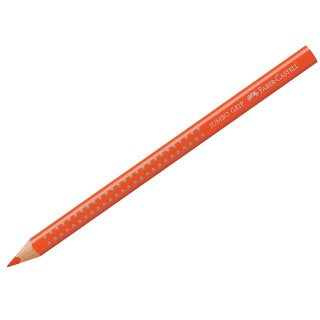 FABER-CASTELL Dreikant Buntstift Jumbo GRIP kadmiumorange dunkel