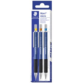 STAEDTLER Druckbleistift Mars micro 3er Etui