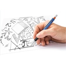 STAEDTLER Druckbleistift Mars micro 3er Etui