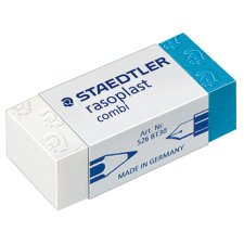STAEDTLER Kunststoff Radierer rasoplast combi BT30