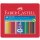 FABER-CASTELL Dreikant Buntstifte Colour GRIP 24er Etui