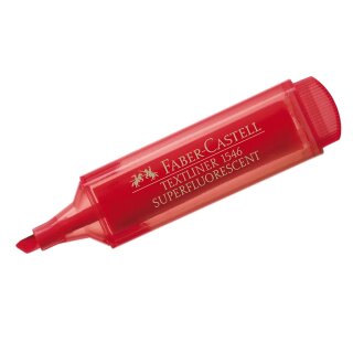 FABER-CASTELL Textmarker TEXTLINER 1546 rot