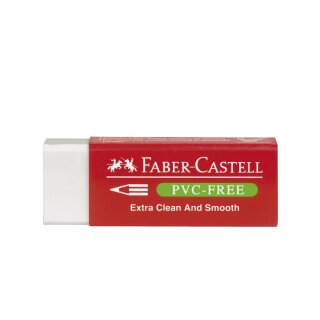 FABER-CASTELL Kunststoff Radierer 7095 PVC FREE