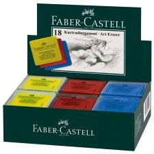FABER-CASTELL Knetgummi Radierer ART ERASER sortiert...