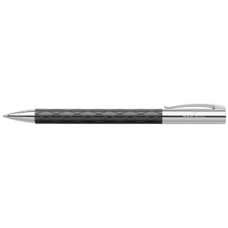 FABER-CASTELL Drehkugelschreiber Ambition Rhombus schwarz