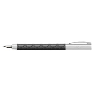 FABER-CASTELL Füllhalter Ambition Rhombus schwarz