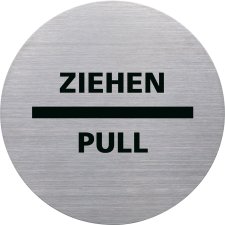 helit Piktogramm "ZIEHEN/PULL" Durchmesser: 115...