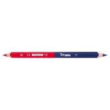 Kores Dreikant Lehrerbuntstift TWIN Jumbo blau/rot