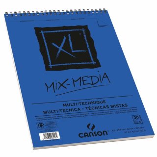 CANSON Skizzen und Studienblock "XL MIX MEDIA" DIN A3 30 Blatt