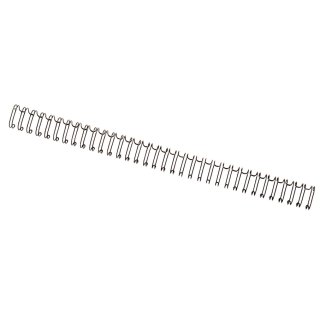 GBC Drahtbinderücken WireBind A4 34-Ringe 12,5 mm schwarz 100 Stück