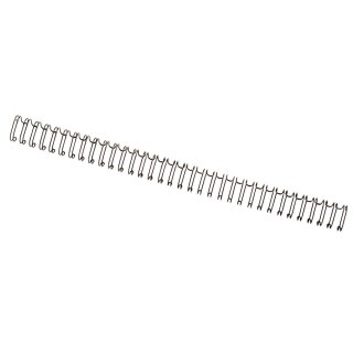 GBC Drahtbinderücken WireBind A4 34-Ringe 14 mm schwarz 100 Stück