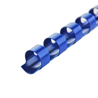 GBC Plastikbinderücken CombBind DIN A4 8 mm blau 100 Stück