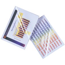 GBC Einbanddeckel HiClear DIN A4 kristallklar 0,15 mm 100...