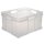keeeper Aufbewahrungsbox "Euro Box XXL" 54 Liter natur-transparent