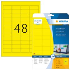 HERMA Universal Etiketten SPECIAL 45,7 x 21,2 mm gelb 960...
